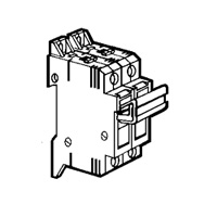 Выключатель-разъединитель SP 38 - 2П - 2 модуля - для промышленных предохранителей 10х38 | код 021403 |  Legrand